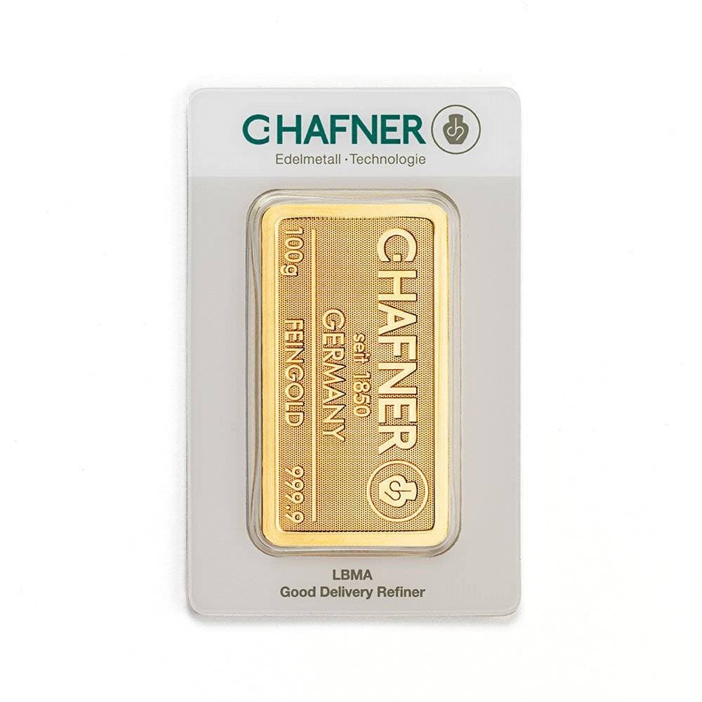 100 g Goldbarren