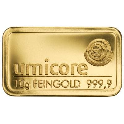 10 g Goldbarren